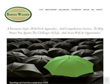 Tablet Screenshot of barneswalker.com